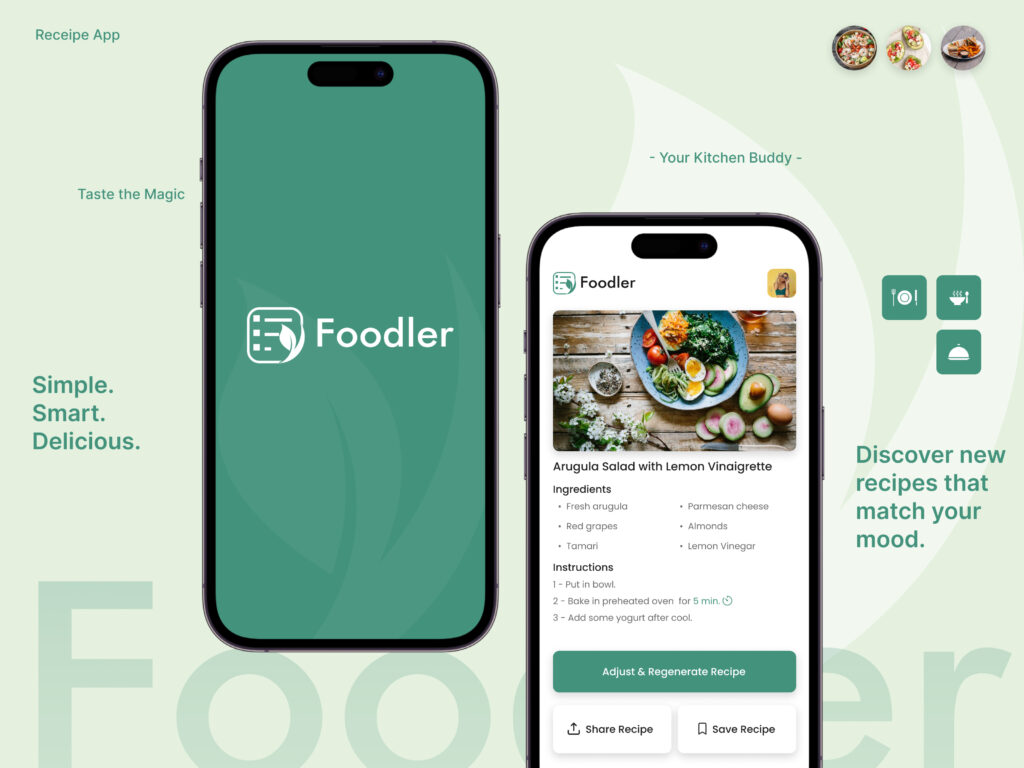Foodler project preview
